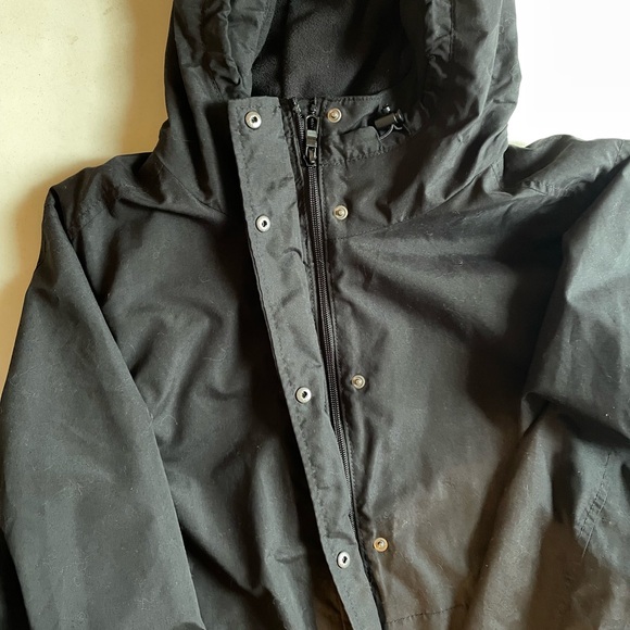 Old Navy Women’s plus Black Hooded Jacket - Picture 4 of 7